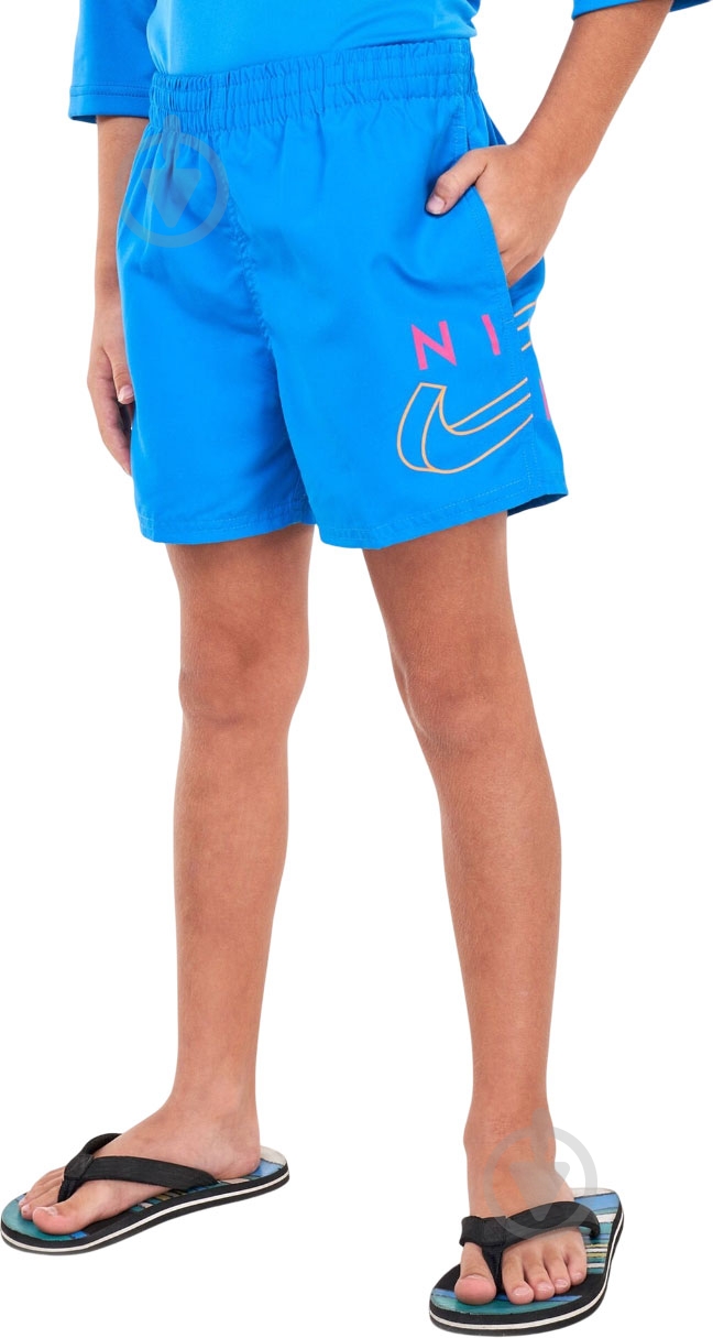 Шорты Nike NESSC786-458 р. M синий - фото 1
