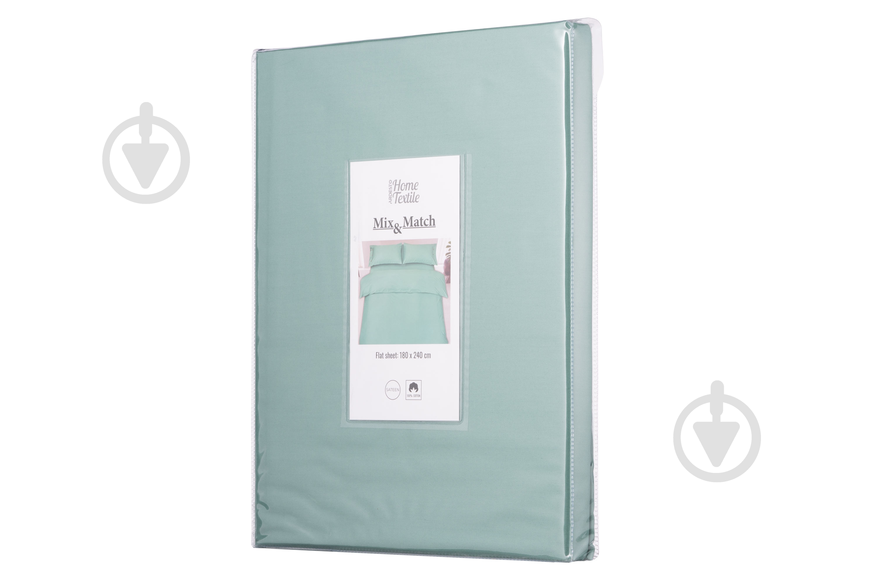 Простирадло Mix&Match ART2426FSG 240x260 см шавлія Ardesto - фото 5 Простирадло Mix&Match ART2426FSG 240x260 см шавлія Ardesto - фото 5