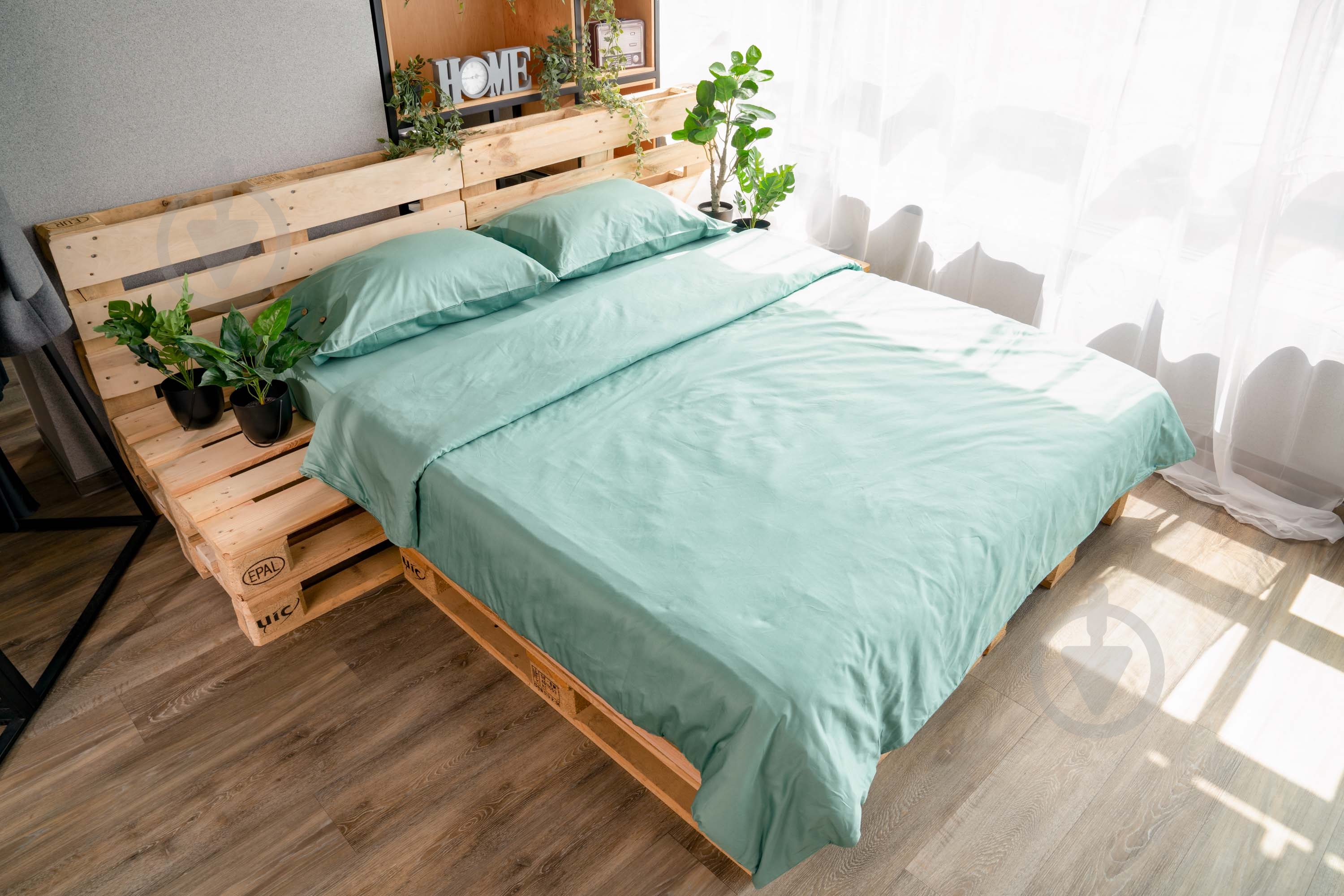 Простирадло на резинці Mix&Match ART1820FSG 180x200 см шавлія Ardesto - фото 7 Простирадло на резинці Mix&Match ART1820FSG 180x200 см шавлія Ardesto - фото 7