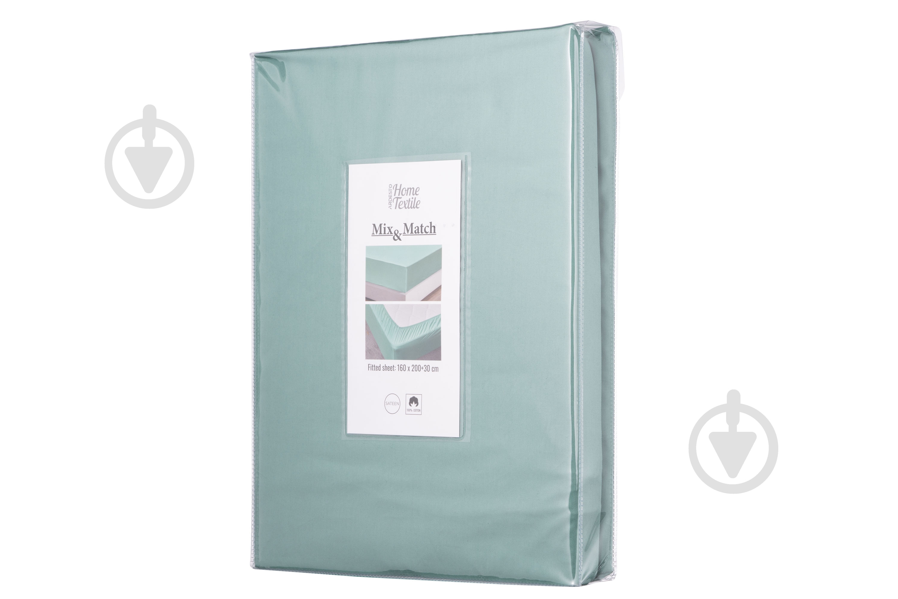 Простирадло на резинці Mix&Match ART1820FSG 180x200 см шавлія Ardesto - фото 4 Простирадло на резинці Mix&Match ART1820FSG 180x200 см шавлія Ardesto - фото 4