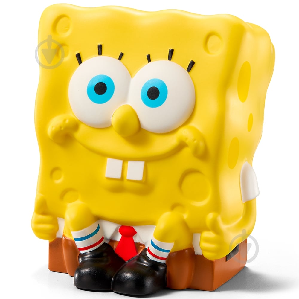 Игрушка-антистресс Noble Collection SPONGEBOB SQUAREPANTS - Pufflums сквиш (Губка Боб) 18,5 см (NN8464) - фото 3