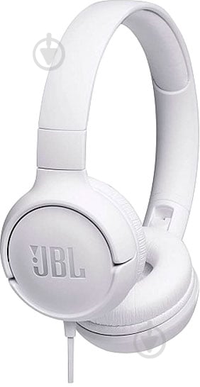Наушники JBL T500 white (JBLT500WHT) - фото 2 Наушники JBL T500 white (JBLT500WHT) - фото 2