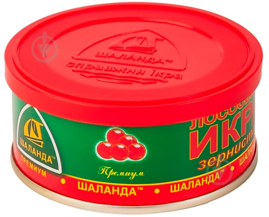 Икра лососевая ПРЕМИУМ 100г Шаланда - фото 1