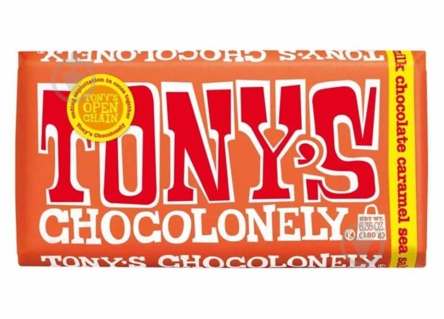 Молочный шоколад Tony's Chocolonely Chocolonely Соленая Карамель - фото 1