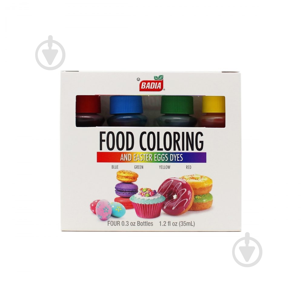 Харчовий барвник BADIA 35 мл - фото 1 Харчовий барвник BADIA 35 мл - фото 1