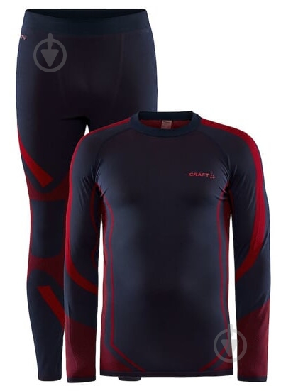 Комплект термобелья Craft CORE DRY FUSEKNIT SET M 1909742-396404 р.S темно-синий - фото 1 Комплект термобелья Craft CORE DRY FUSEKNIT SET M 1909742-396404 р.S темно-синий - фото 1