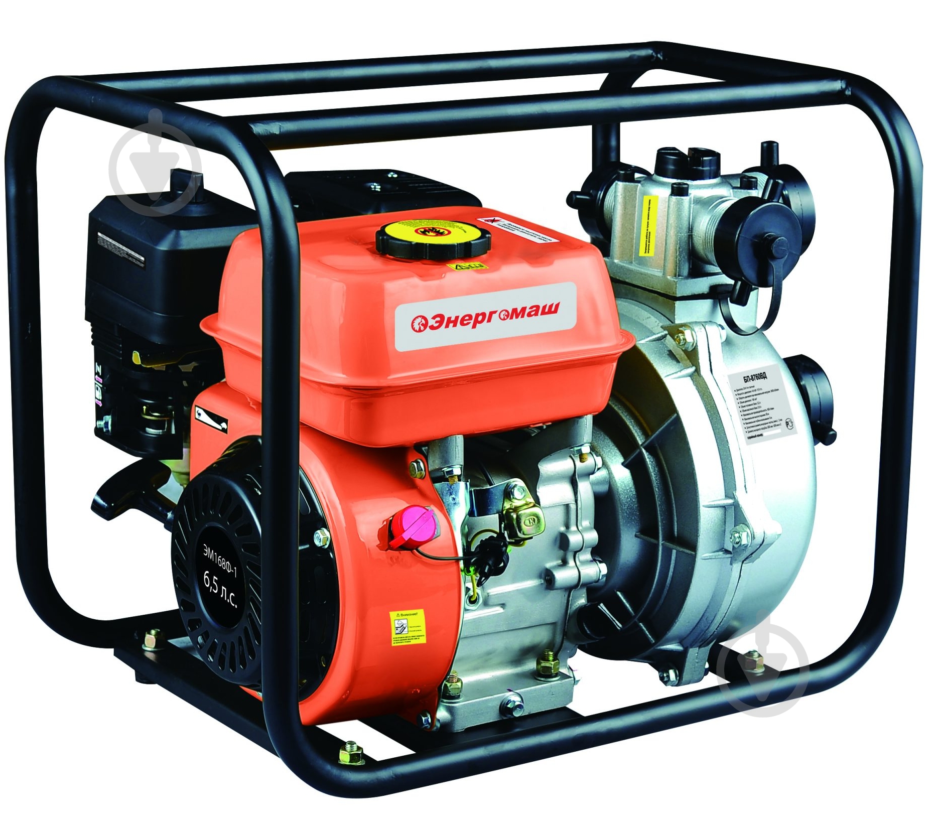 Мотопомпа бензиновая Енергомаш БП-8760ВД - фото 1