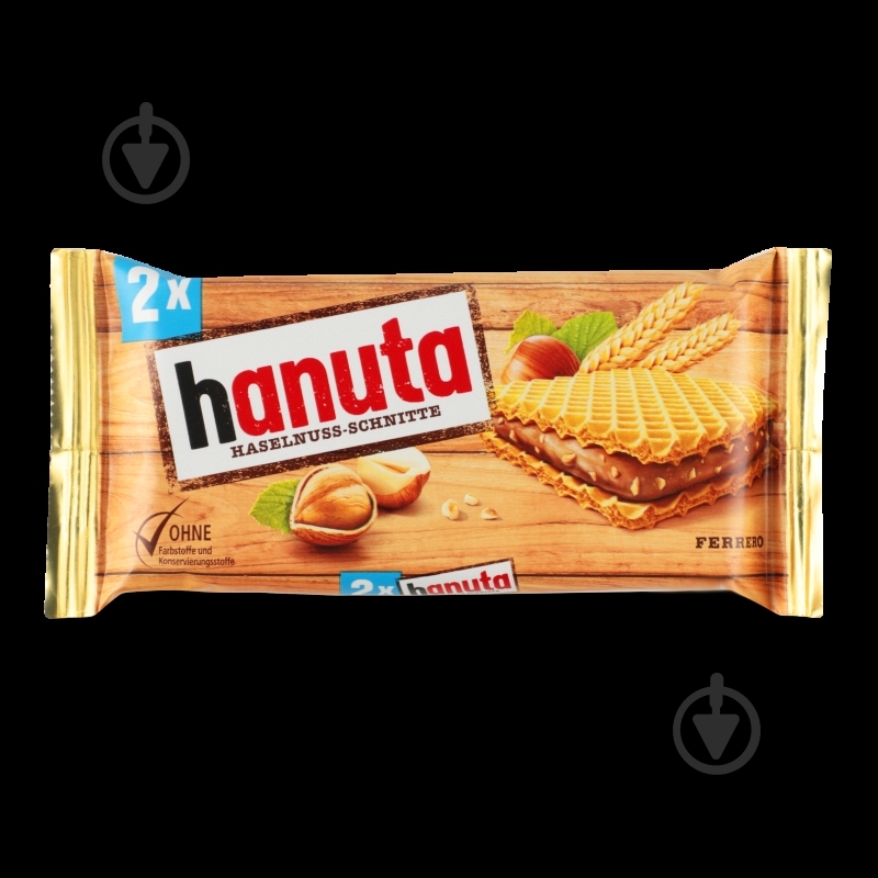 Вафли Hanuta сэндвич с фундуком 45 г - фото 4 Вафли Hanuta сэндвич с фундуком 45 г - фото 4