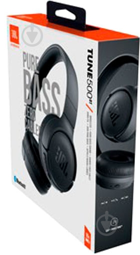 Наушники JBL T500 BT black (JBLT500BTBLK) - фото 6