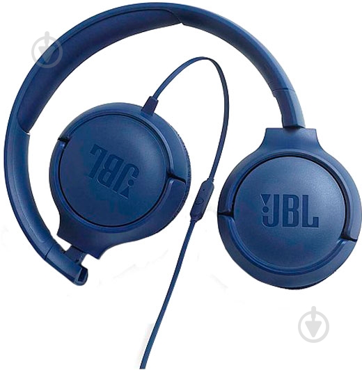 Наушники JBL T500 blue (JBLT500BLU) - фото 5 Наушники JBL T500 blue (JBLT500BLU) - фото 5