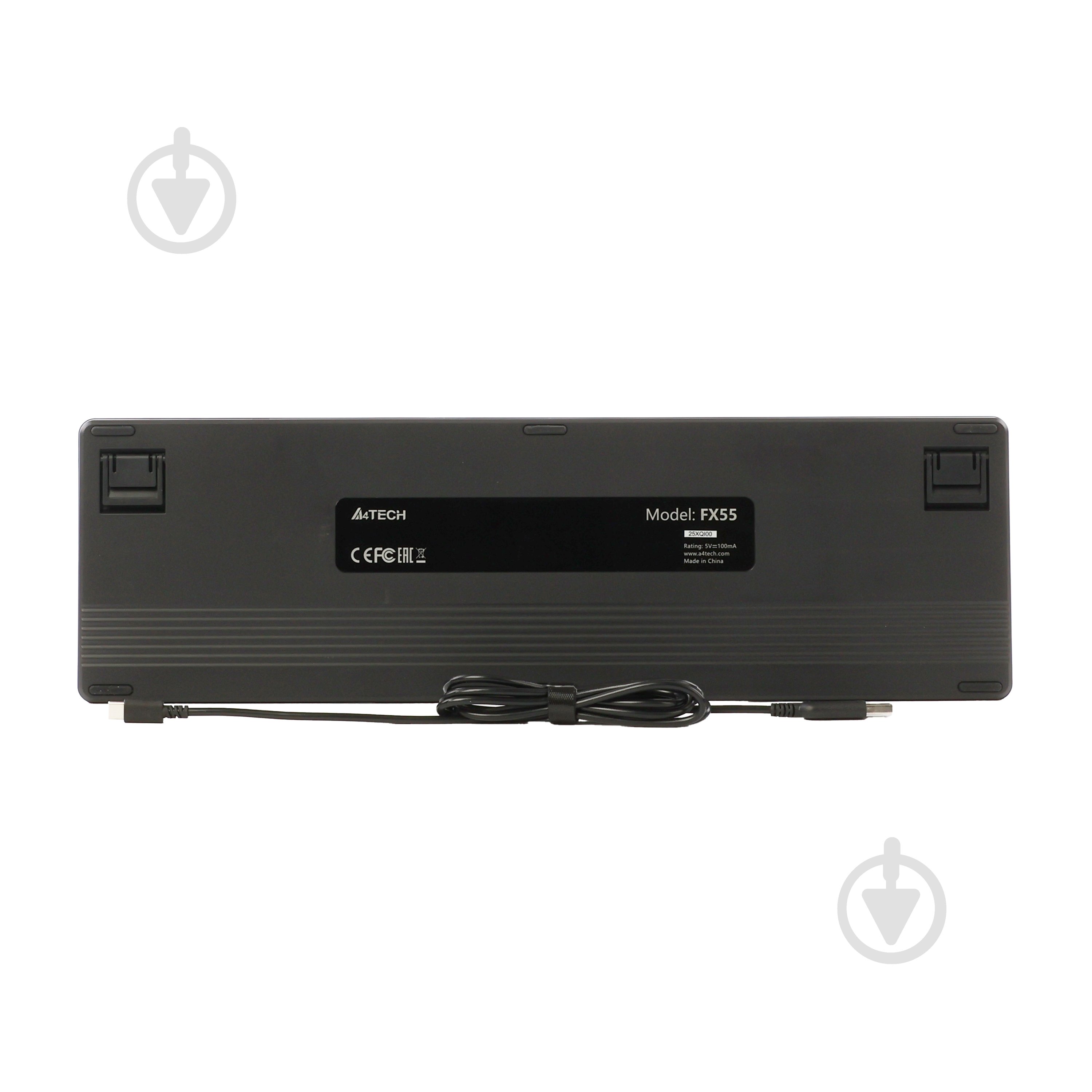 Клавіатура A4Tech (FX55 (Black)) з ножичним перемикачем black - фото 6 Клавіатура A4Tech (FX55 (Black)) з ножичним перемикачем black - фото 6