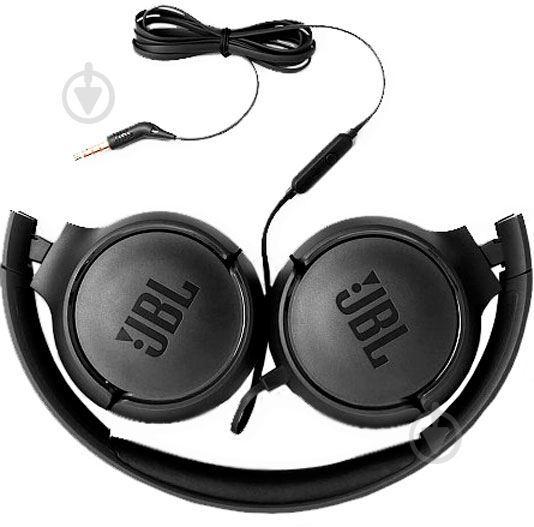Наушники JBL T500 black (JBLT500BLK) - фото 4