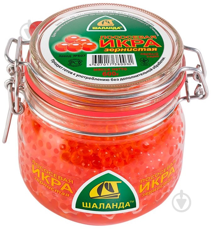 Икра лососевая 600г Шаланда - фото 2
