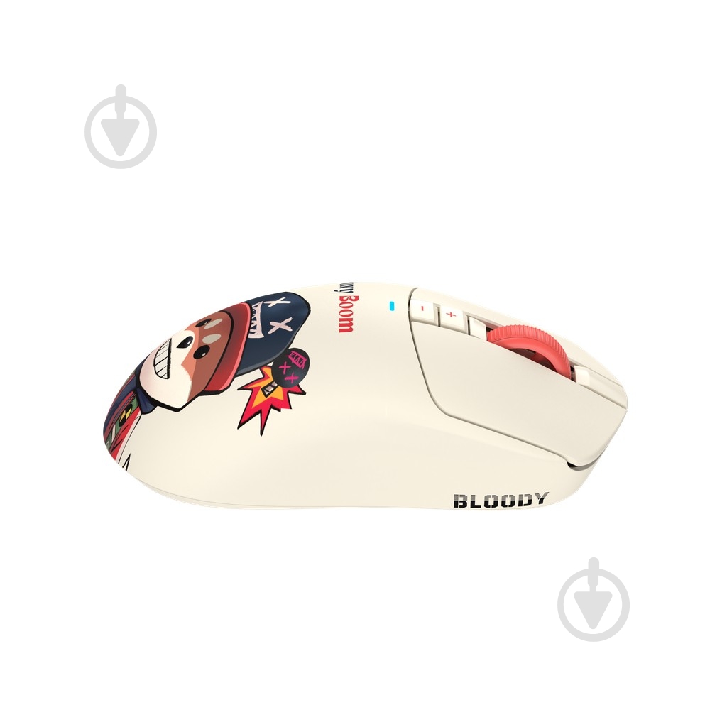 Ігрова миша BLOODY 2.4 ГГц, 20000 CPI, сенсор Alpha 20K Engine white (R72 Ultra (Proxy Boom)) - фото 7 Ігрова миша BLOODY 2.4 ГГц, 20000 CPI, сенсор Alpha 20K Engine white (R72 Ultra (Proxy Boom)) - фото 7