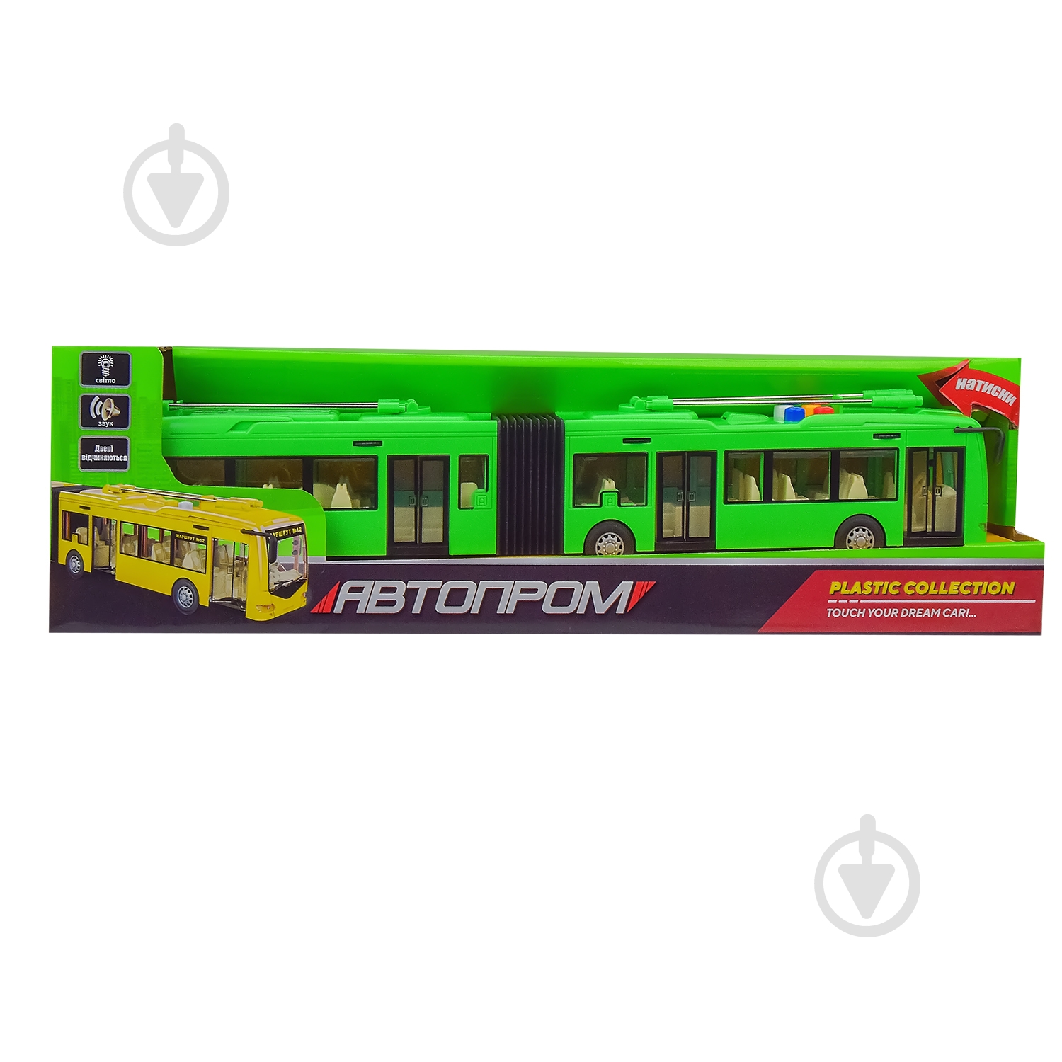 Игрушка Автопром Троллейбус 3 вида в ассортименте 2904ABCD - фото 4