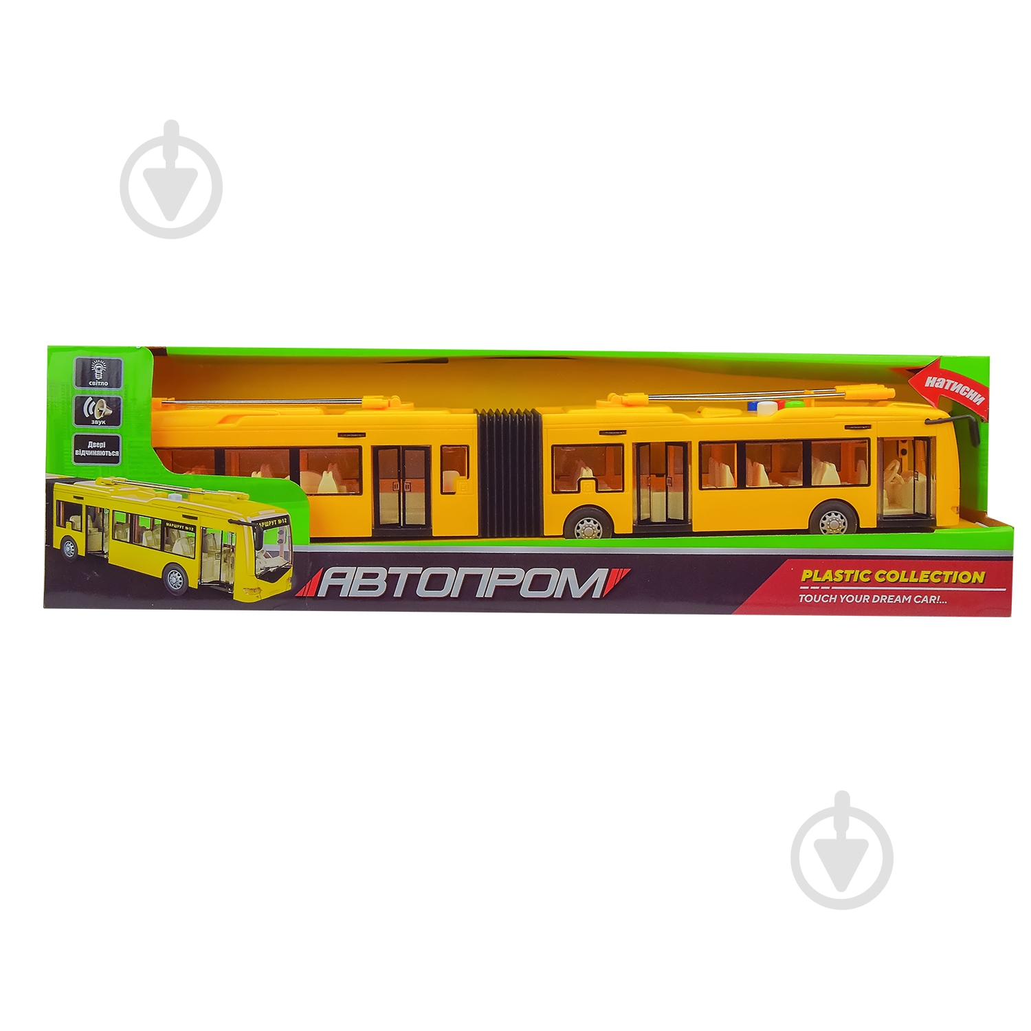 Игрушка Автопром Троллейбус 3 вида в ассортименте 2904ABCD - фото 5