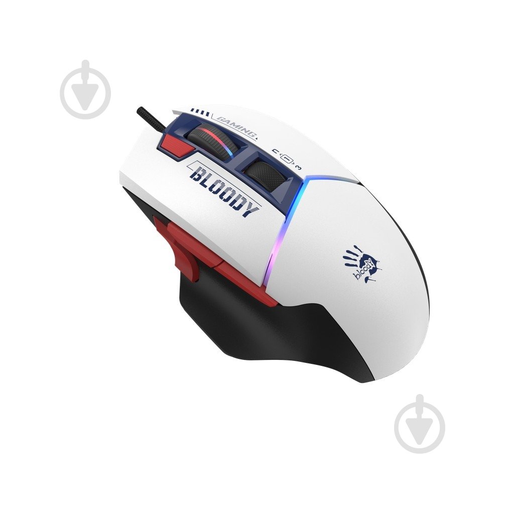 Игровая мышь BLOODY RGB, 20 000 CPI, Alpha20K white (W95 Ultra (Sports Navy)) - фото 3 Игровая мышь BLOODY RGB, 20 000 CPI, Alpha20K white (W95 Ultra (Sports Navy)) - фото 3