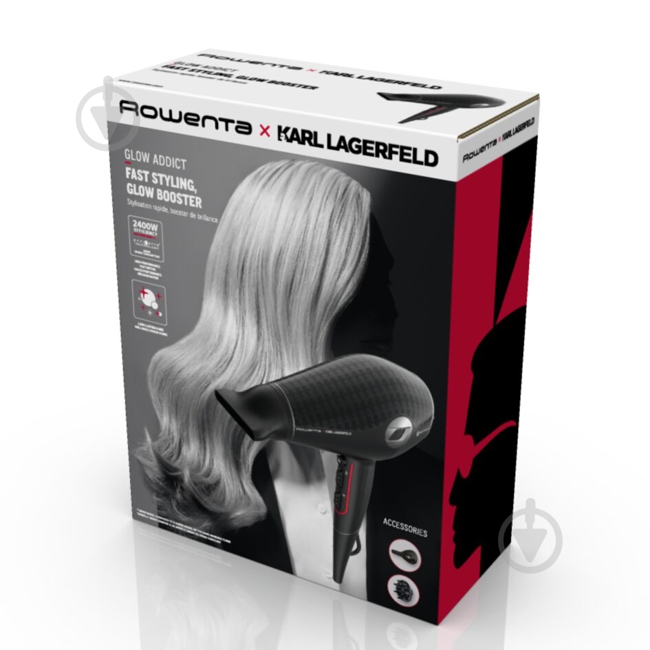 ВИТРИНА! Фен Rowenta GLOW ADDICT CV613LF0 - фото 16