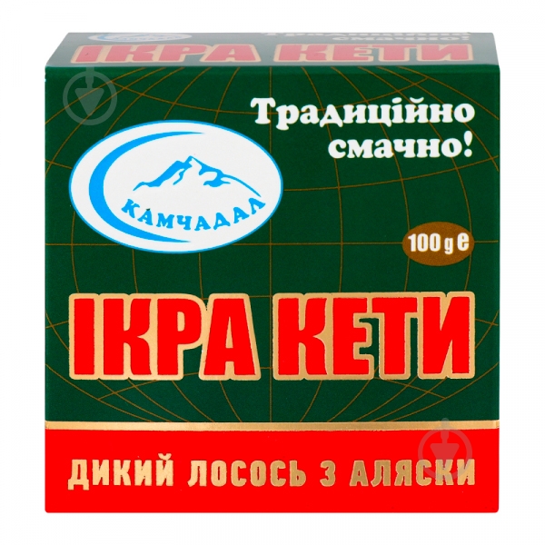 Икра лососевая кеты 100г Камчадал - фото 2