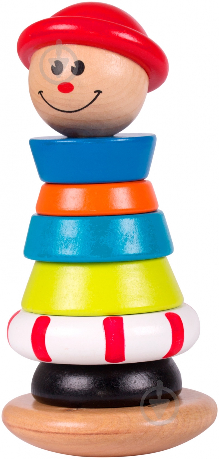 Пирамидка Hape Джек E0401 - фото 1