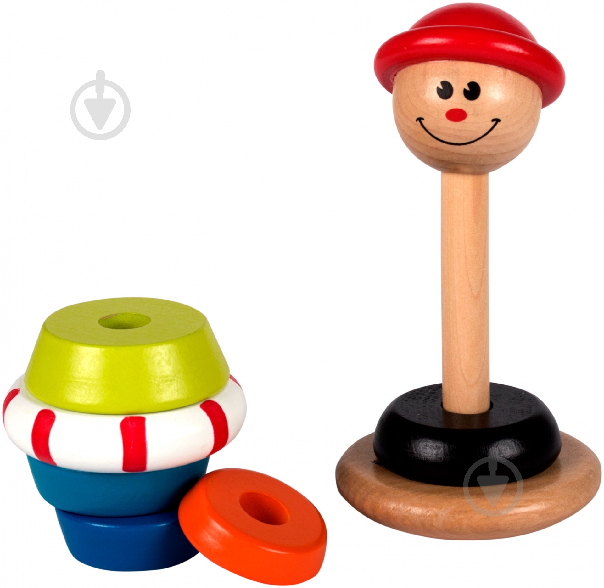 Пирамидка Hape Джек E0401 - фото 2