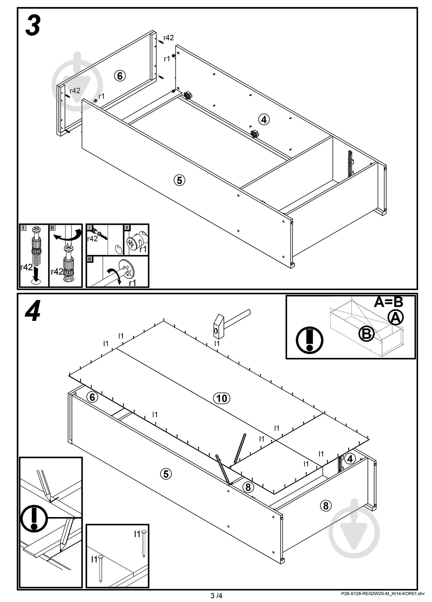 Витрина BRW Україна REG 2W2S Kaspian дуб венге - фото 4 Витрина BRW Україна REG 2W2S Kaspian дуб венге - фото 4