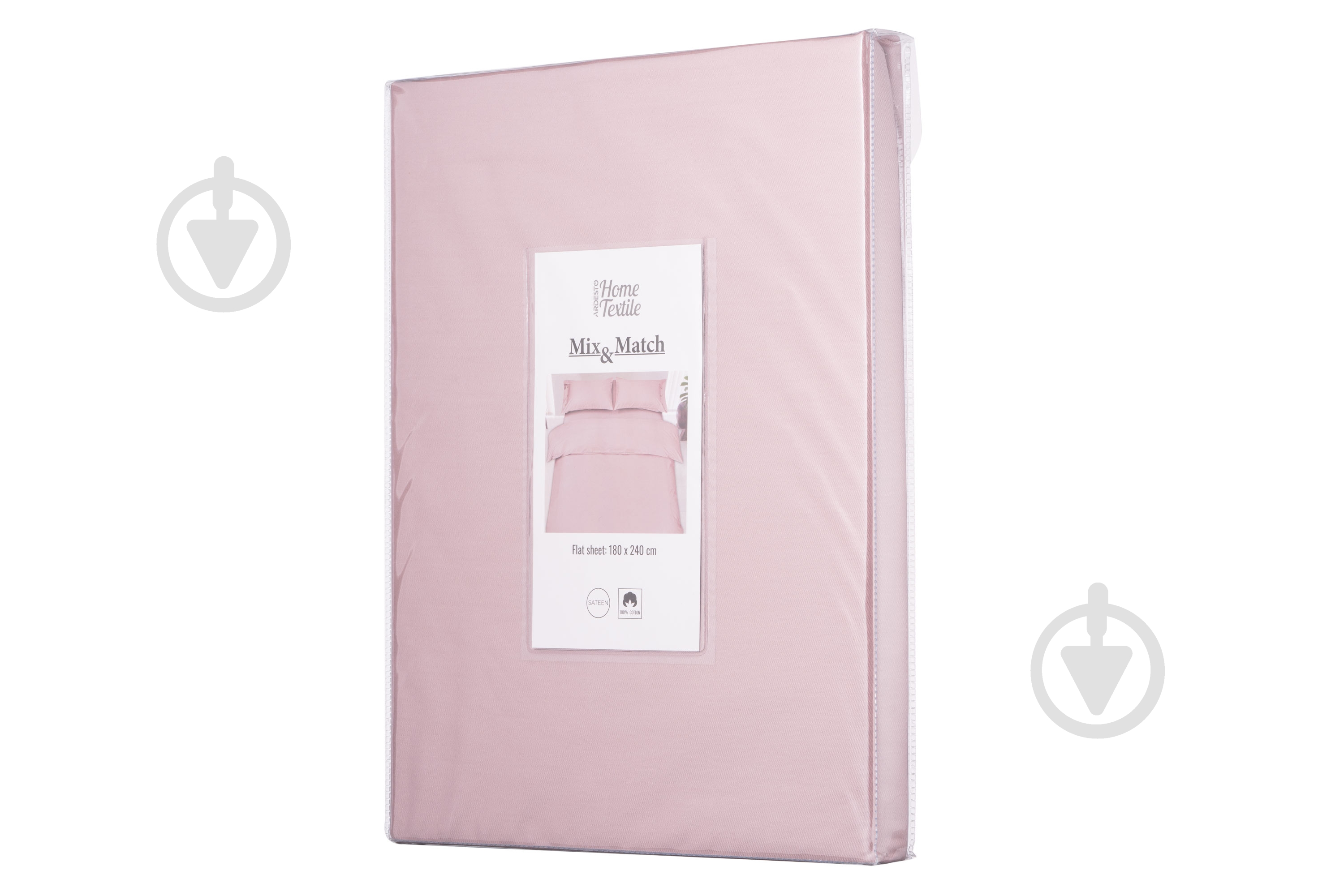 Простынь Mix&Match ART2426FSP 240x260 см пудра Ardesto - фото 5 Простынь Mix&Match ART2426FSP 240x260 см пудра Ardesto - фото 5