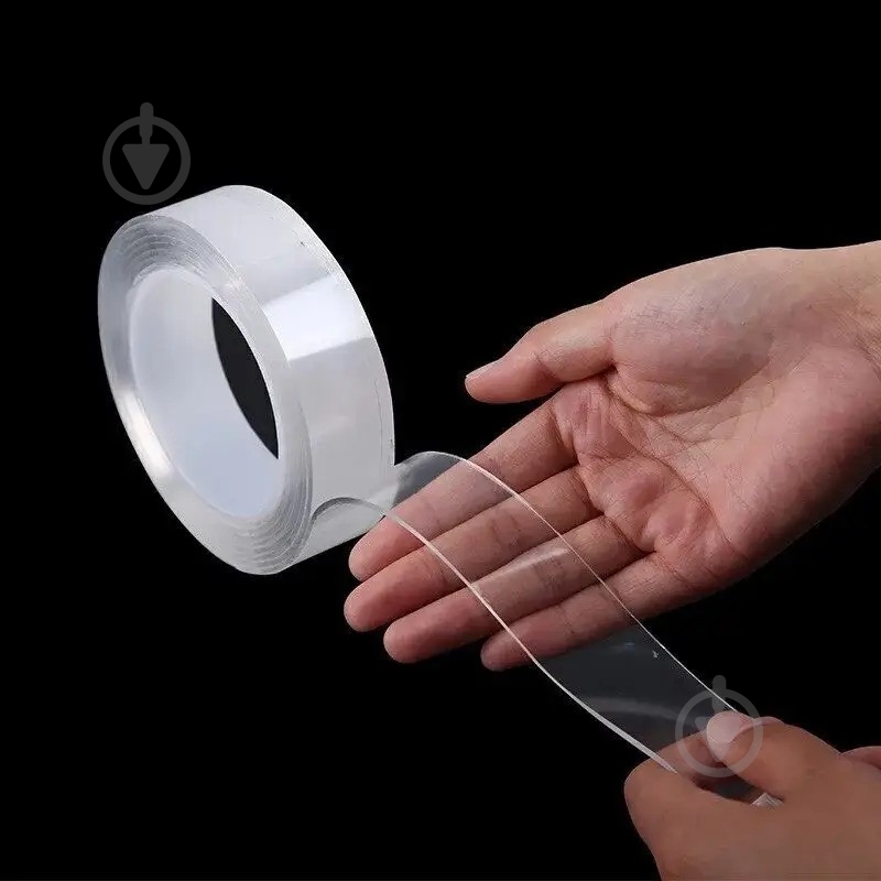 Клейкая лента прозрачная водонепроницаемая 3 м (8152) Supretto - фото 4