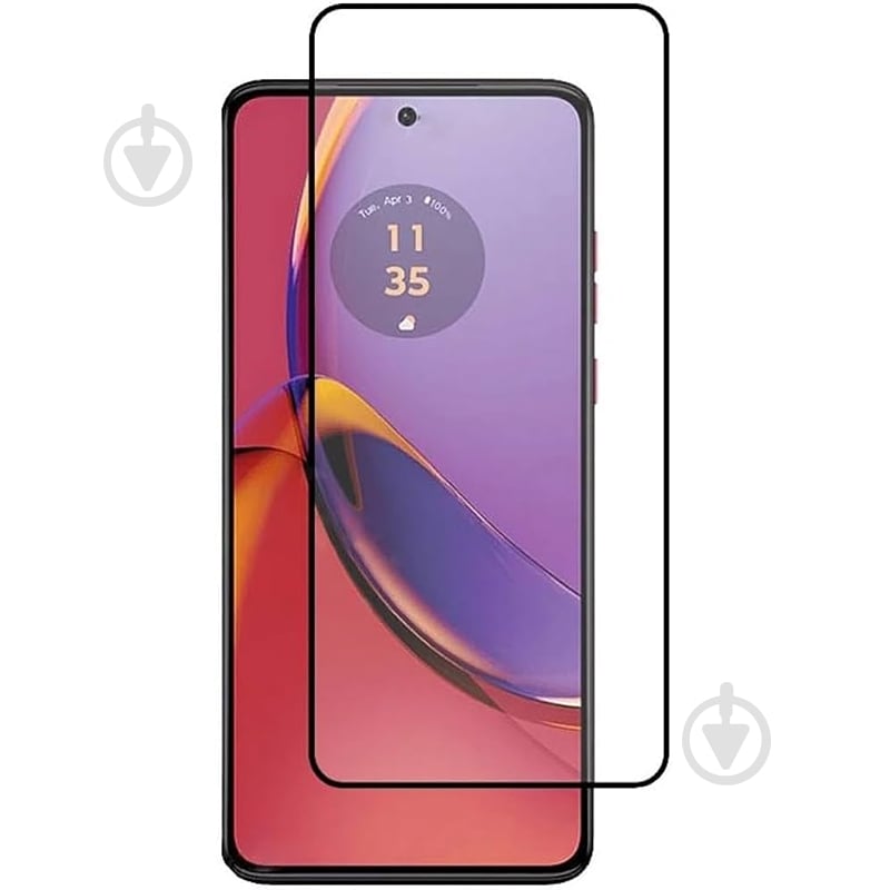 Захисне скло PowerPlant для Motorola Moto G84 (GL603838) Защитное стекло Full screen PowerPlant для Motorola Moto G84 - фото 1