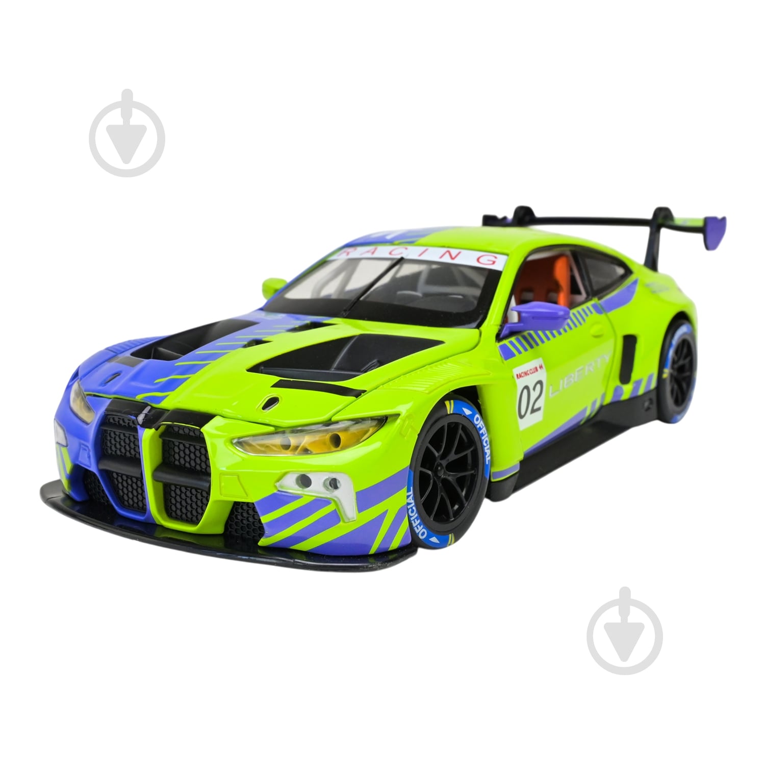 Автомодель Автопром 1:24 BMW M4 GT3 68282A(PG) - фото 3