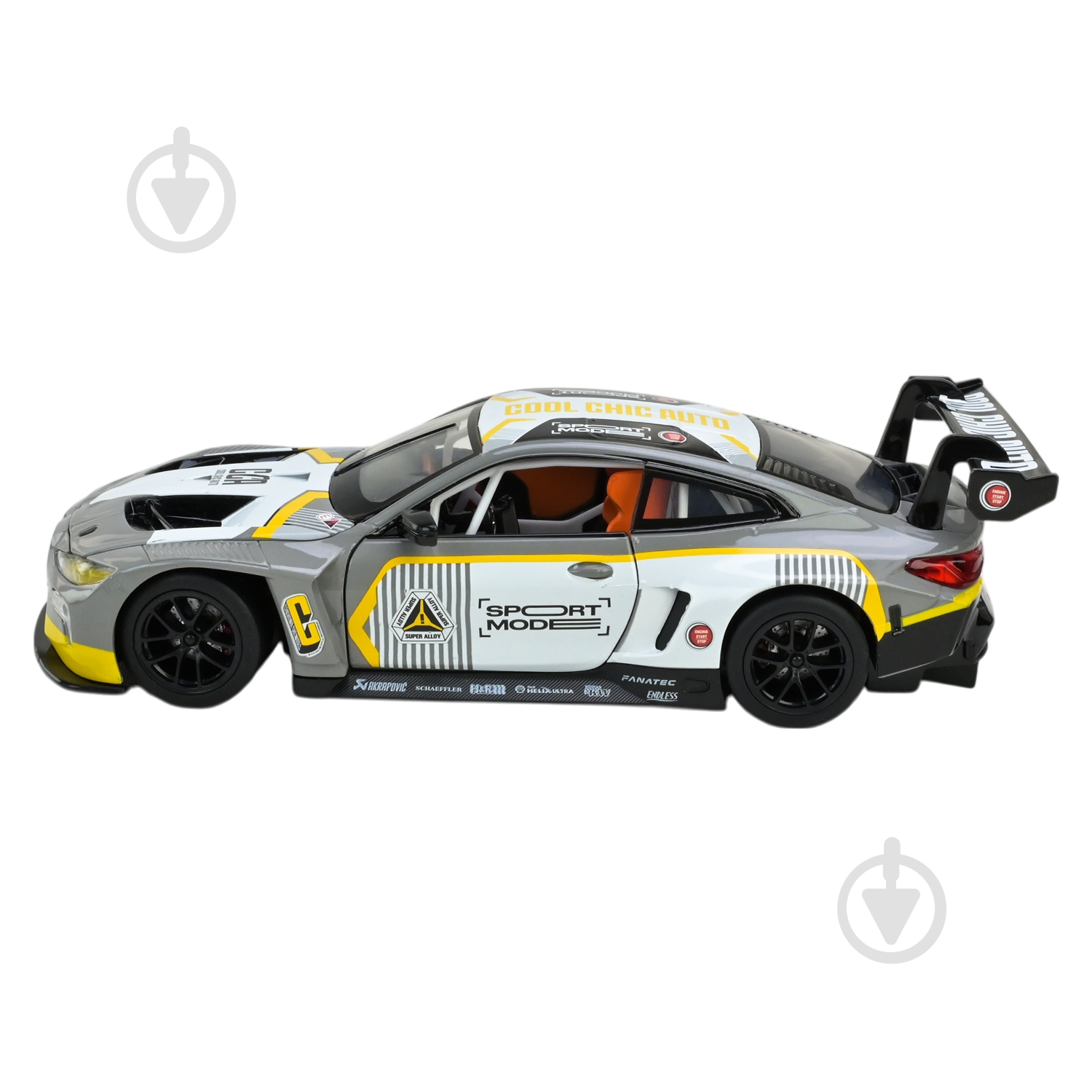 Автомодель Автопром 1:24 BMW M4 GT3 68282A(G) - фото 2