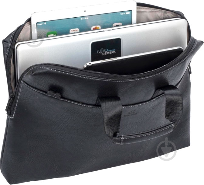 Сумка-чехол RivaCase 15.6" (8931 PU (Black)) - фото 3