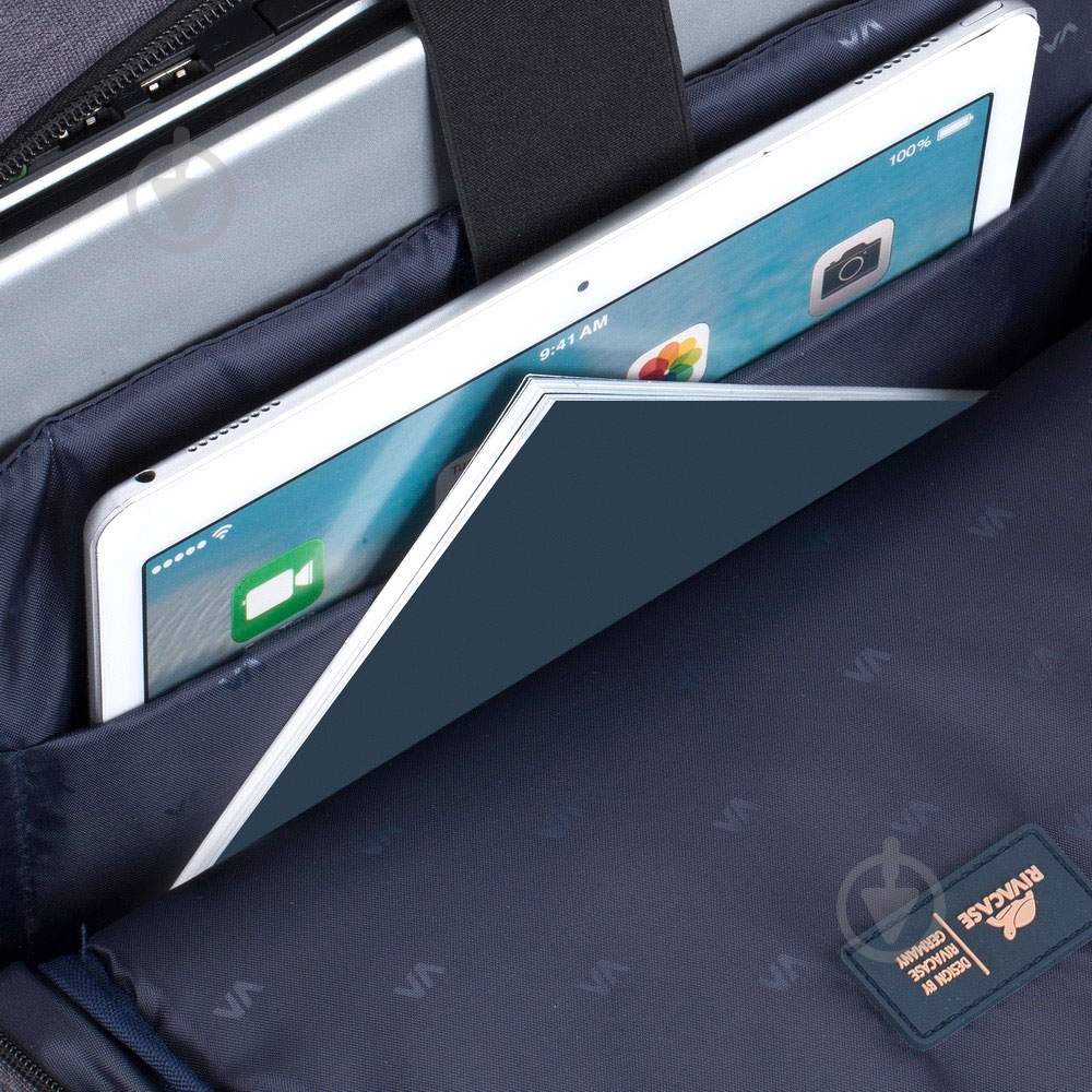 Рюкзак RivaCase 15.6" black (7760 (Black)) - фото 9