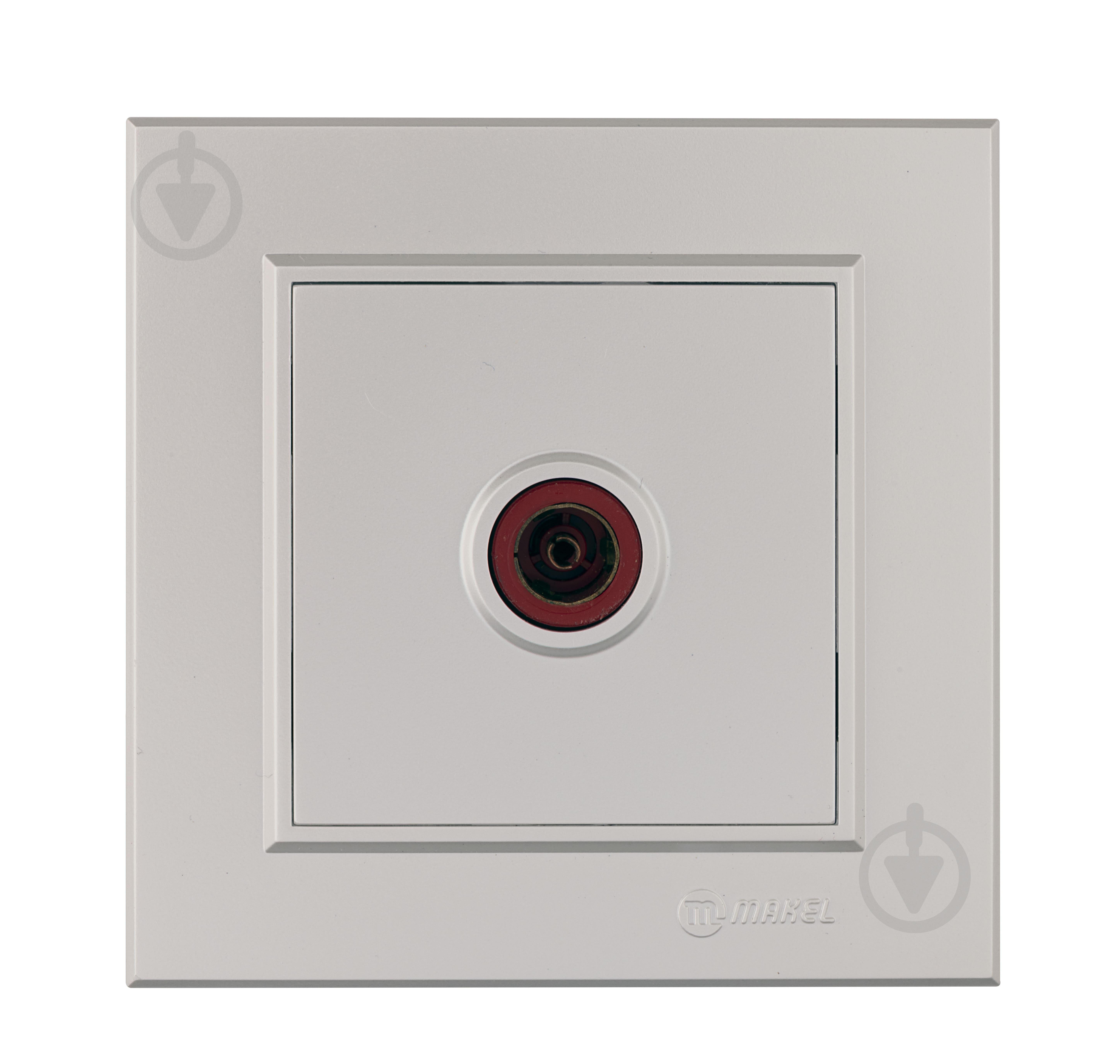 Розетка TV проходная Makel Karea IP20 жемчуг 56100007 - фото 1 Розетка TV проходная Makel Karea IP20 жемчуг 56100007 - фото 1