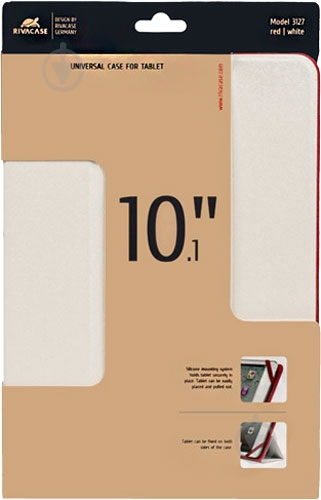 Чехол для планшета RivaCase (3127 White/Red) универсальный двусторонний - фото 19