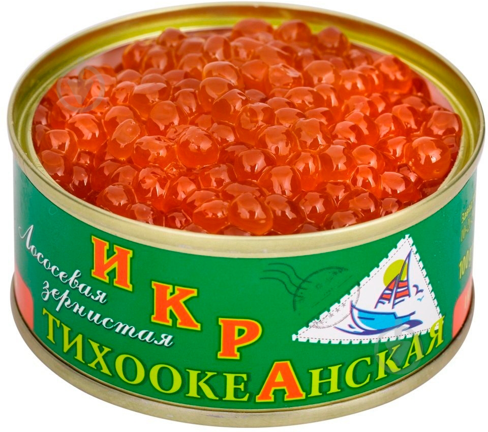 Икра лососевая Тихоокеанская 100г Дальриба - фото 2