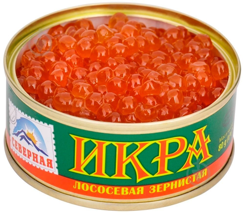 Икра лососевая Северная 80г Дальриба - фото 2