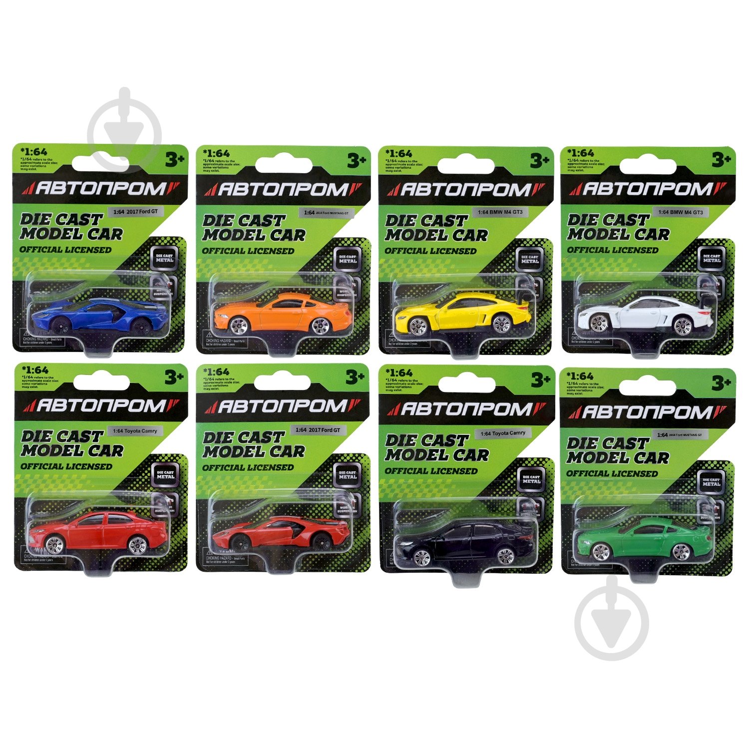 Автомодель Автопром 1:64 мікс моделей AP6405 - фото 4