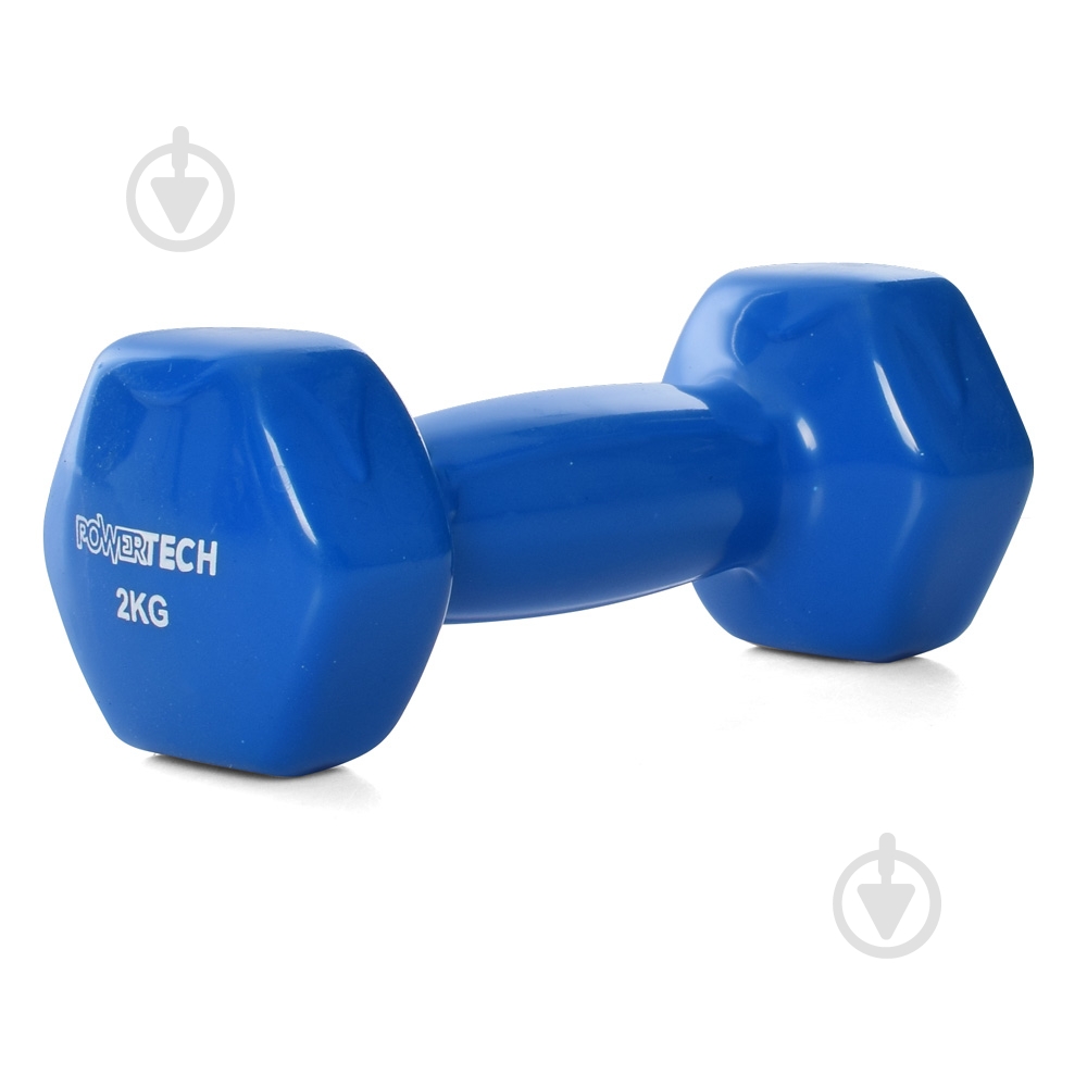 Гантель M 0290-BL 2 кг синій - фото 1 Гантель M 0290-BL 2 кг синій - фото 1