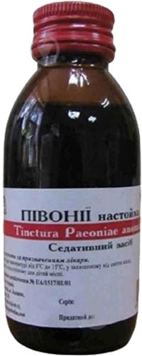 Пион во флак. настойка 100 мл - фото 1