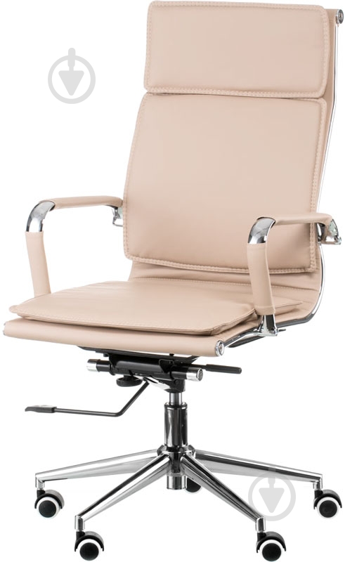 Кресло Special4You Solano 4 artleather E5852 бежевый - фото 1