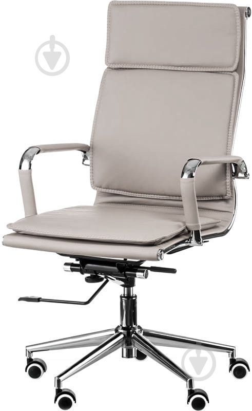Кресло Special4You Solano 4 artleather E5845 серый - фото 1