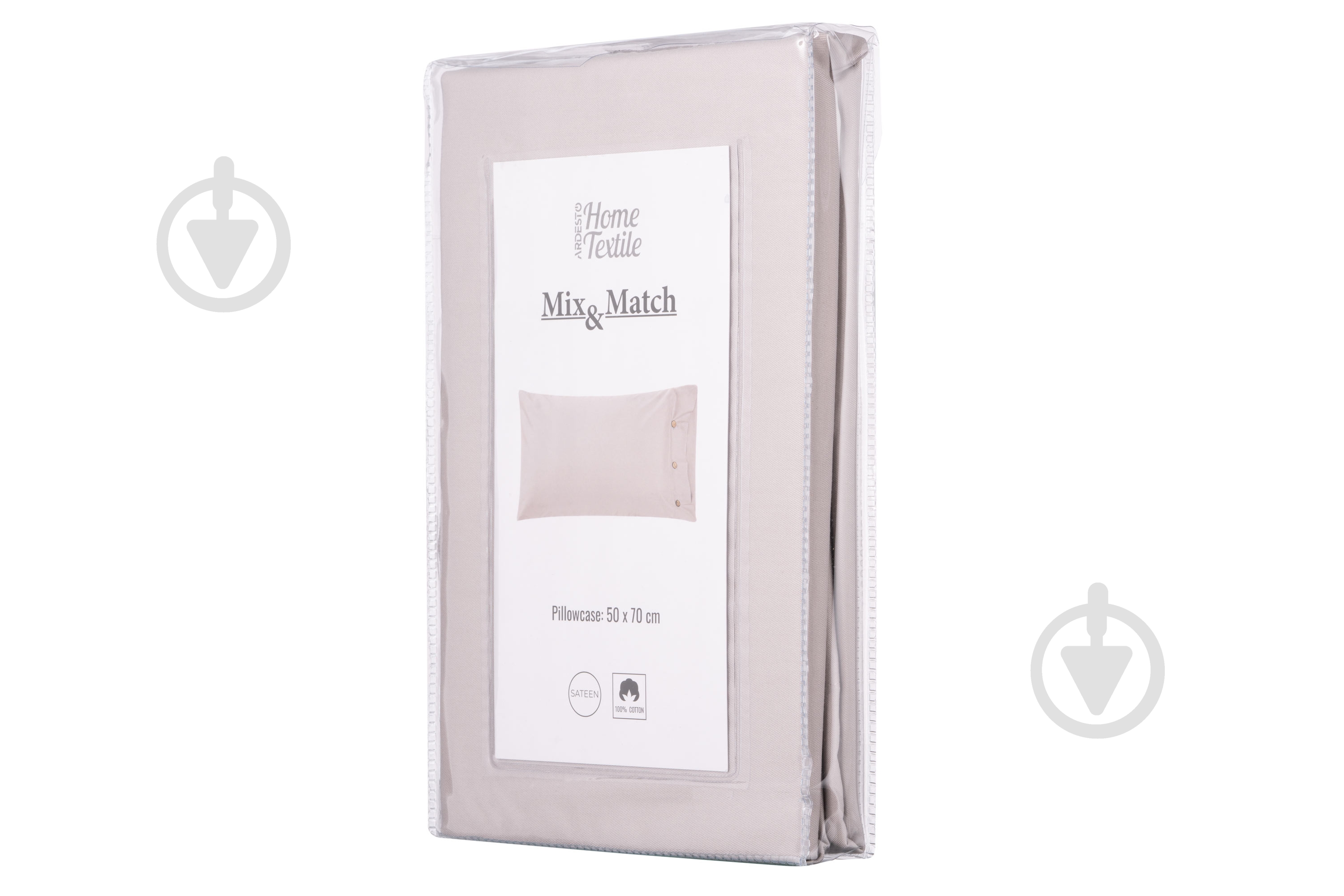 Наволочка Mix&Match Ardesto ART5070PCC 50x70 см айвори Ardesto - фото 4 Наволочка Mix&Match Ardesto ART5070PCC 50x70 см айвори Ardesto - фото 4