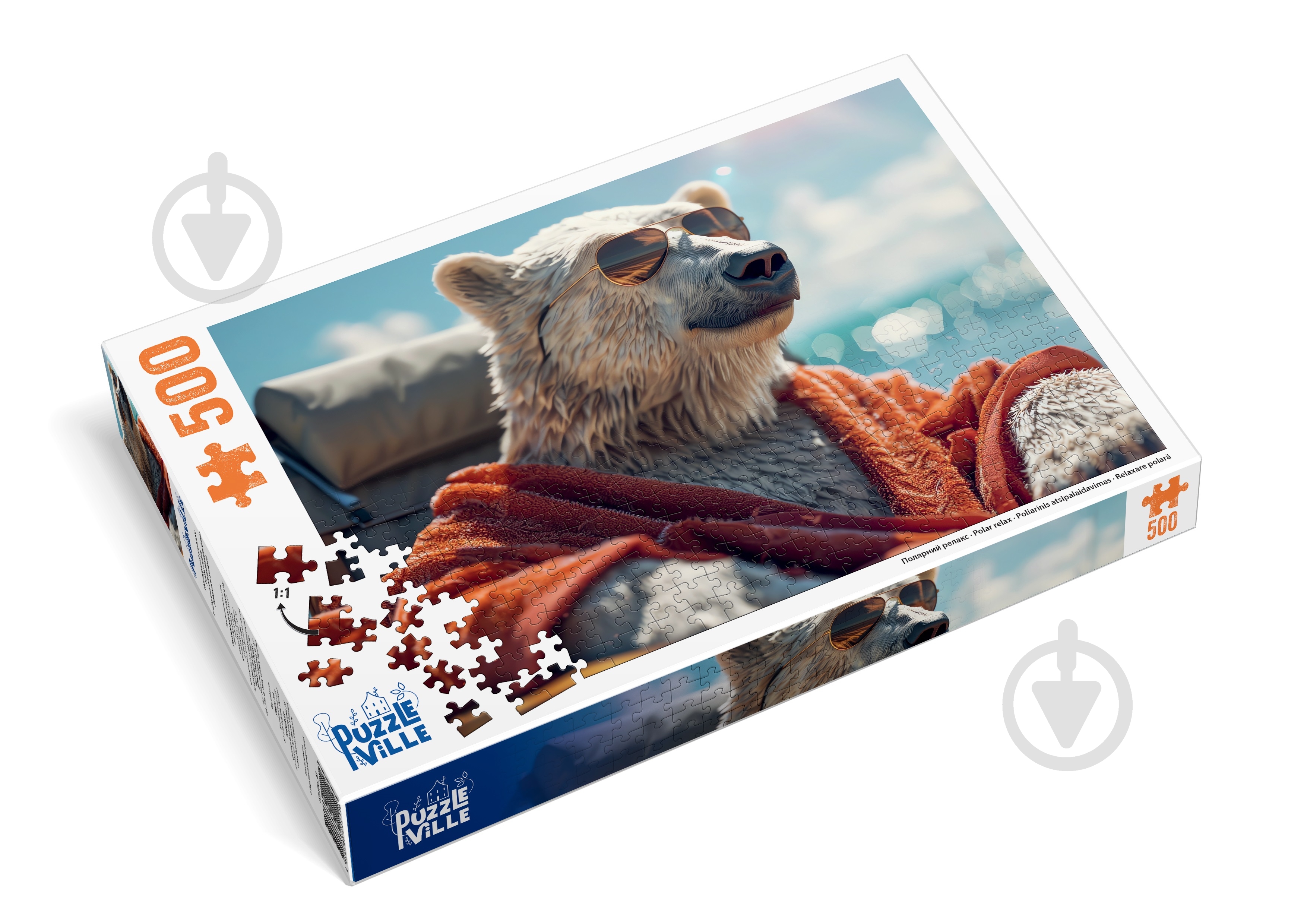 Пазл PUZZLEVILLE Полярный релакс 500 элементов PZL500_23 - фото 7 Пазл PUZZLEVILLE Полярный релакс 500 элементов PZL500_23 - фото 7