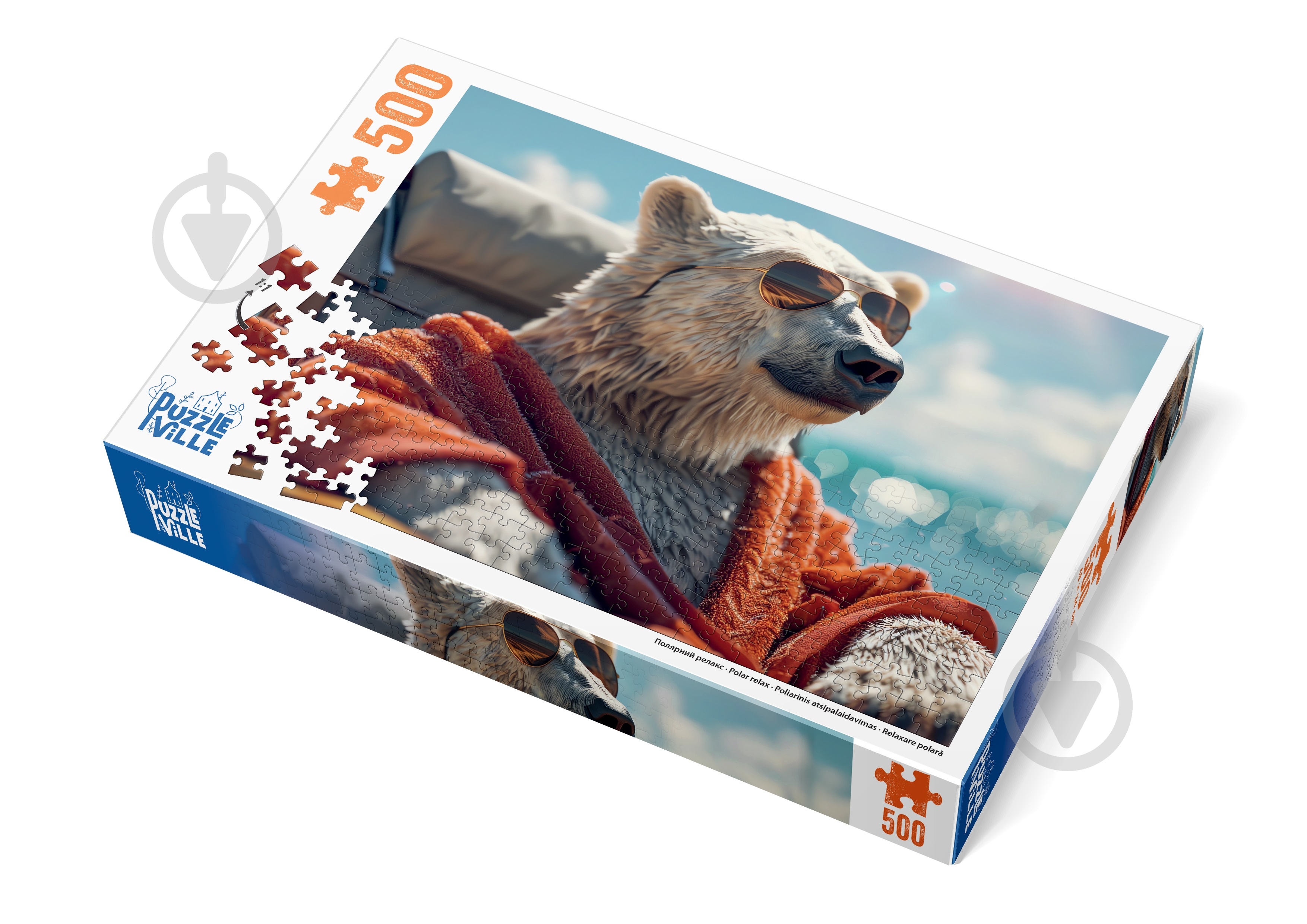 Пазл PUZZLEVILLE Полярный релакс 500 элементов PZL500_23 - фото 4 Пазл PUZZLEVILLE Полярный релакс 500 элементов PZL500_23 - фото 4