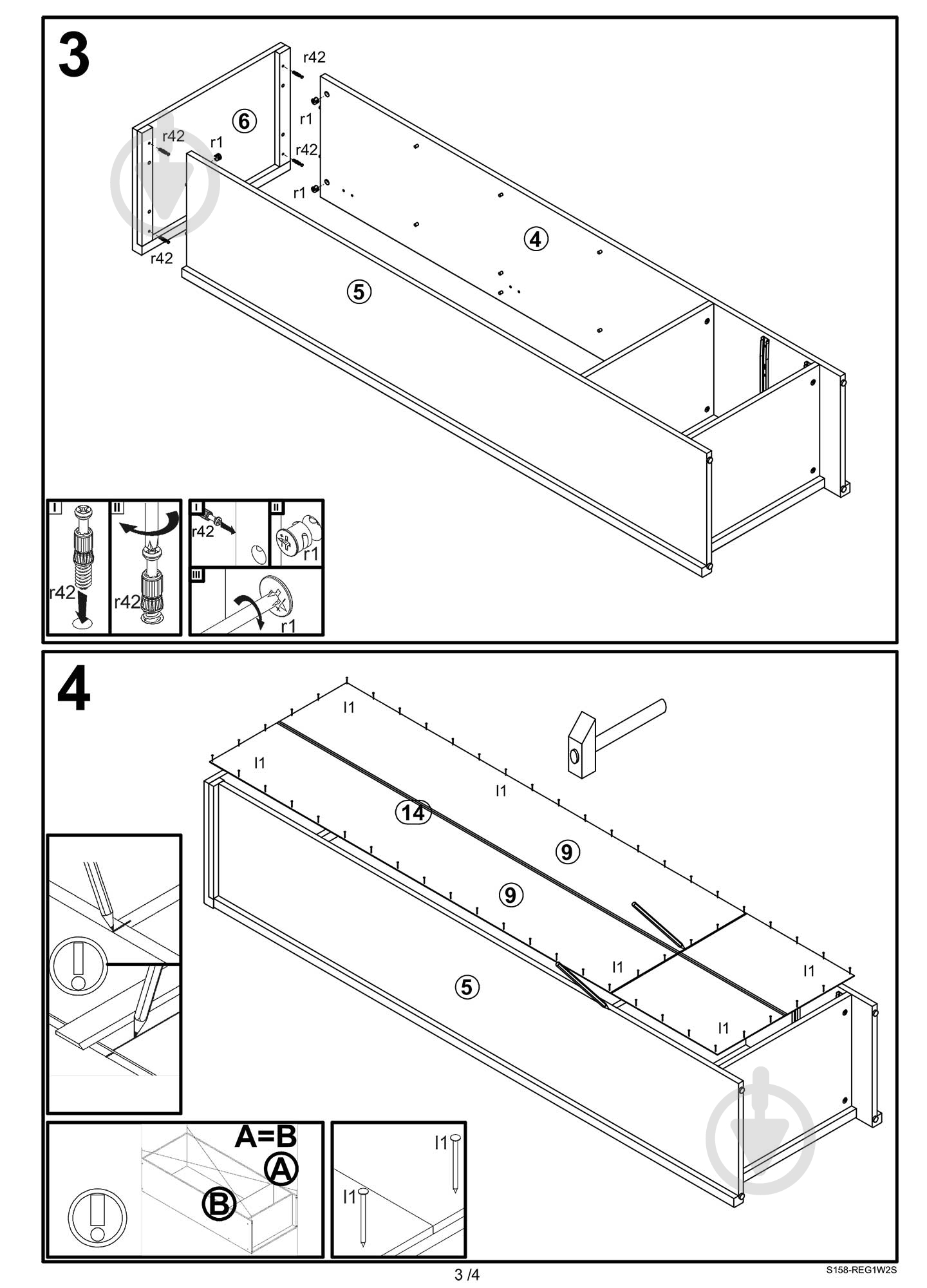 Витрина BRW Україна REG 1W2S Kaspian дуб сонома - фото 5 Витрина BRW Україна REG 1W2S Kaspian дуб сонома - фото 5