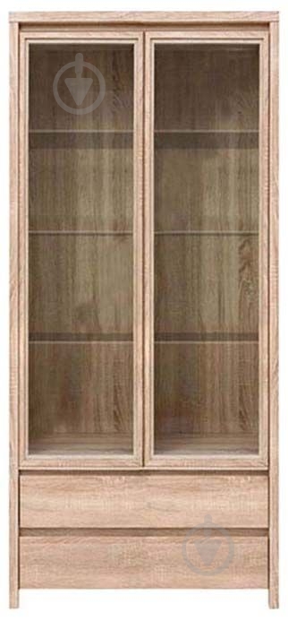 Витрина BRW Україна REG 2W2S Kaspian дуб сонома - фото 1 Витрина BRW Україна REG 2W2S Kaspian дуб сонома - фото 1