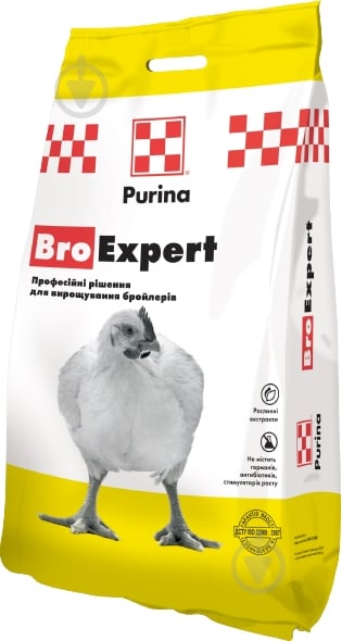 Корм для бройлерів 1 41026 гроуер 25 PURINA. - фото 1