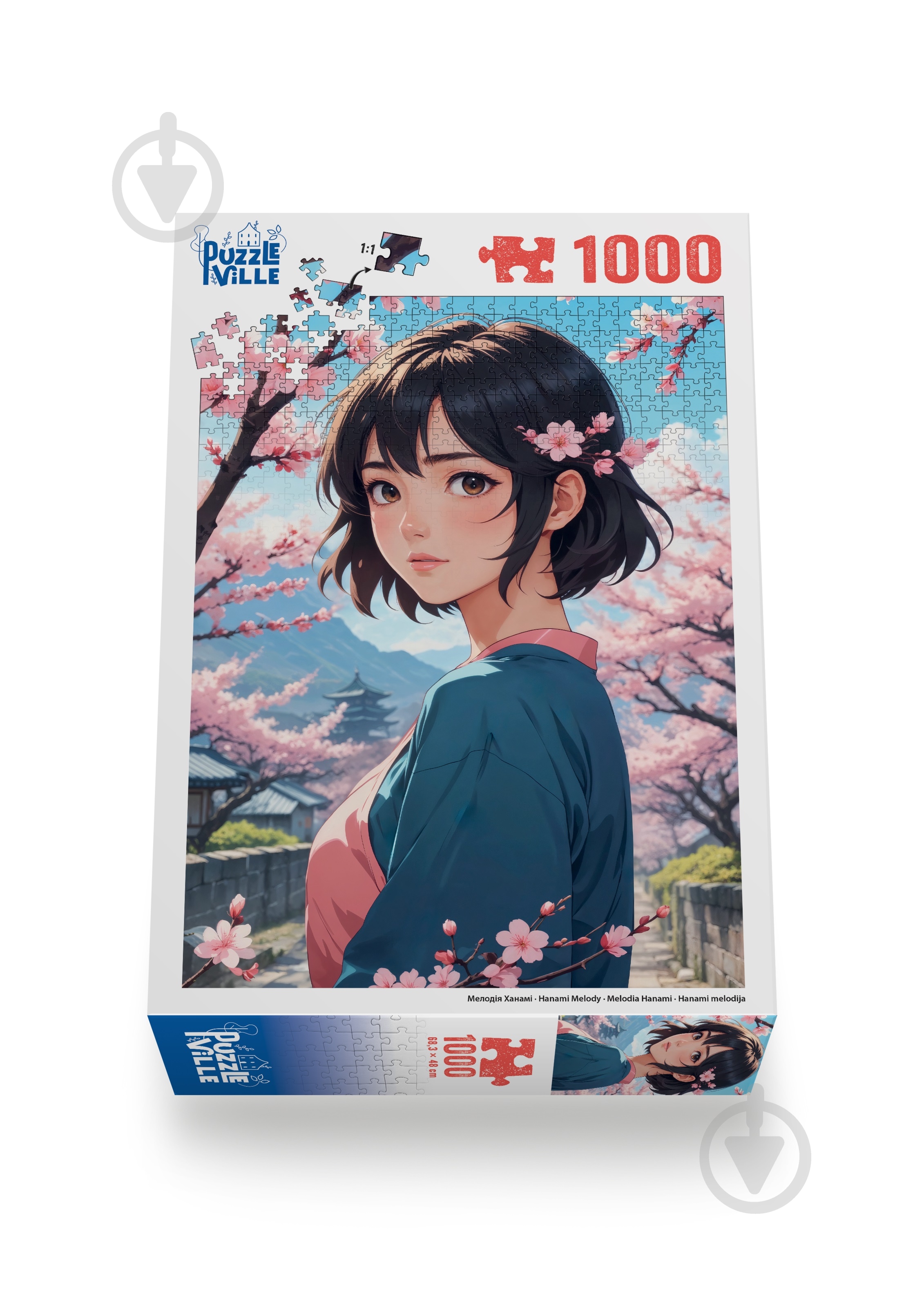 Пазл PUZZLEVILLE Мелодия Ханами 1000 элементов PZL1000_9 - фото 3