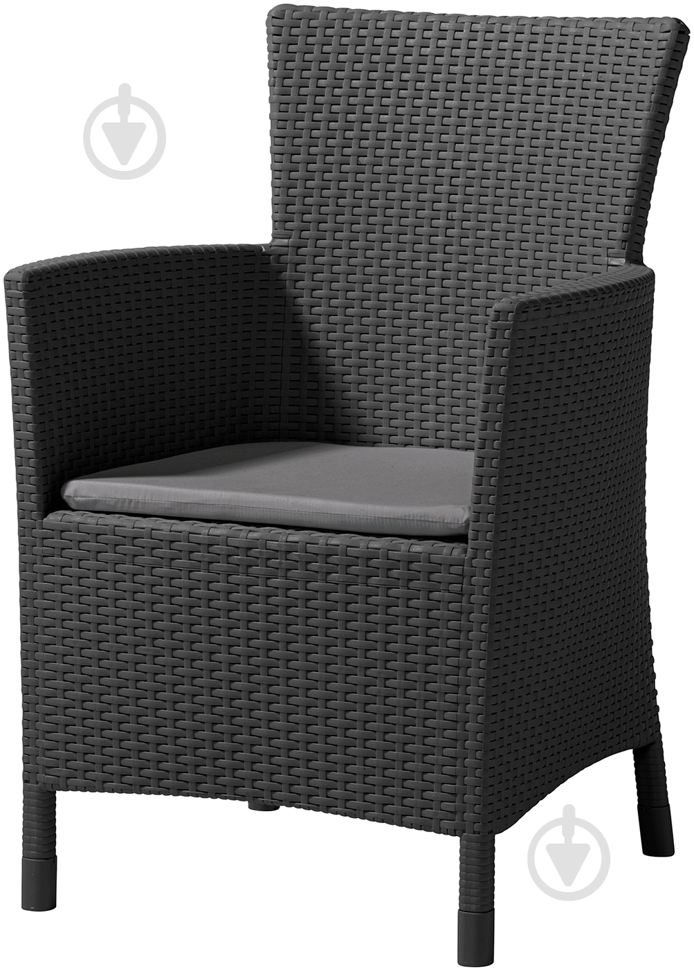 Стул пластиковый Keter Iowa 215526 серый - фото 1